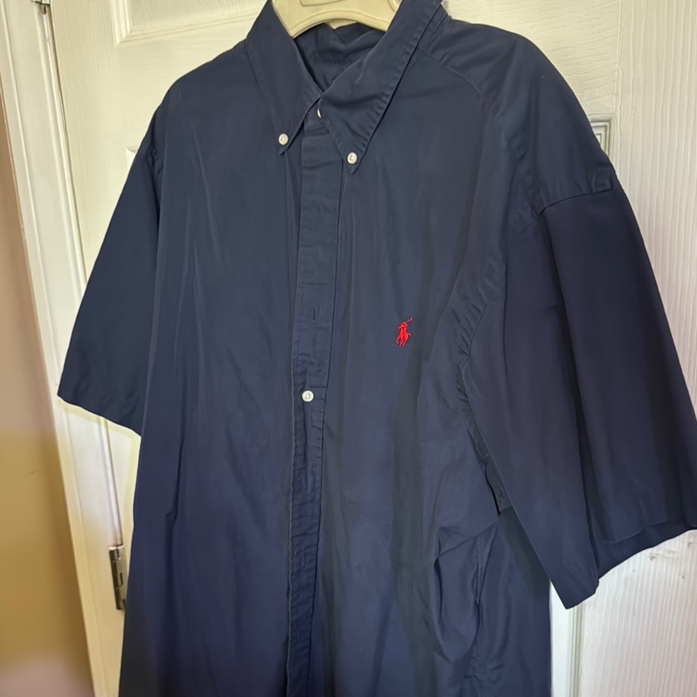 Polo by Ralph Lauren Blue Lightweight Shirt Jacket